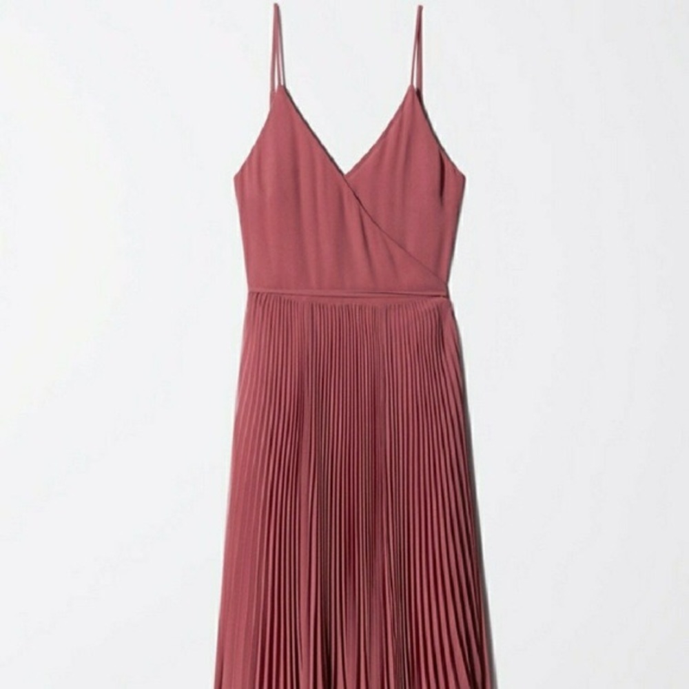 Aritzia Wilfred Beaune Wrap Dress XS NWOT